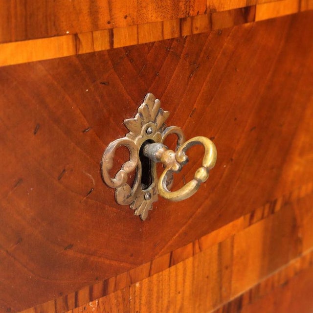 Baroque Style Chest of Drawers in Walnut For Sale - Image 6 of 12