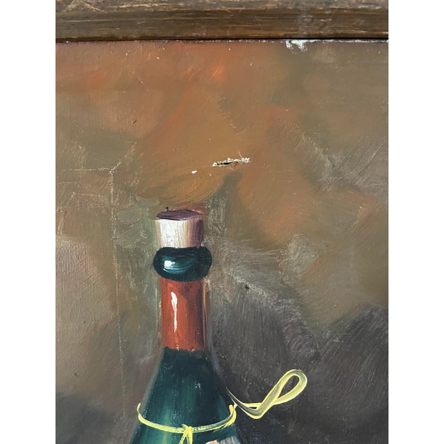 Early 20th Century Original Rustic Spanish Still- Tablescape Painting Signed Bryan For Sale - Image 4 of 10
