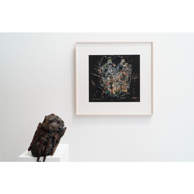 Jan Burssens, Composition, 1960, Oil on Board For Sale - Image 7 of 9