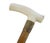 Victorian 1901 Scotland Gold Filled Engraved Repousse Bone Handle Walking Stick Cane For Sale - Image 4 of 9