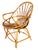 Set of 8 Magnificent Mid-Century French Bamboo and Rattan Lounge Chairs This set of eight mid-century French lounge chairs...