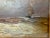 1950s William Brigl Vintage Oil Painting - Seascape, Framed (Brueghel Family Lineage). For Sale - Image 4 of 7
