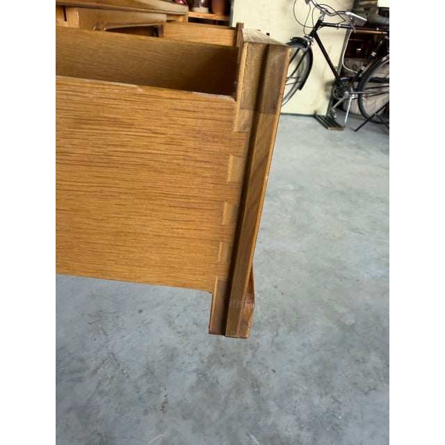 Vintage Baker Furniture French Louis XV Style Walnut Writing Desk For Sale - Image 12 of 12