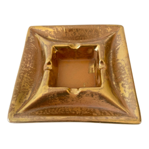 Mid-Century Modern Stangl Pottery Granada Gold Ashtray