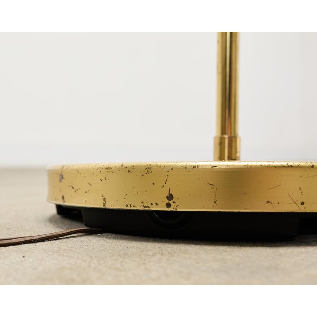 Mid 20th Century Pair of Mid-Century Modern Brass Adjustable Pharmacy Floor Lamps For Sale - Image 18 of 18