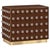 Chocolate Murano Glass 90-Sphere Cabinet on Brass Plinth from Justfurnituress SRL For Sale - Image 9 of 9