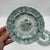 Set of 6 Antique English Adams Green & Red Transferware "Jacobean" Plates For Sale - Image 4 of 12