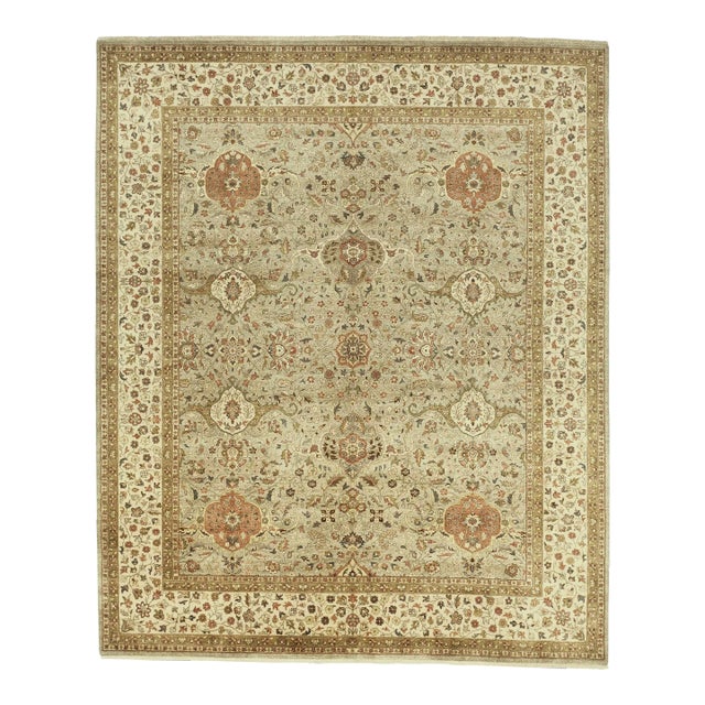 Vintage Hand Knotted Rug. 7'10"x 9'8" For Sale