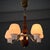 Mid-Century Modern Mid-Century Chandelier in Brass and Oak attributed to Gunnar Asplund for ASEA, Sweden, 1950s For Sale - Image 3 of 17