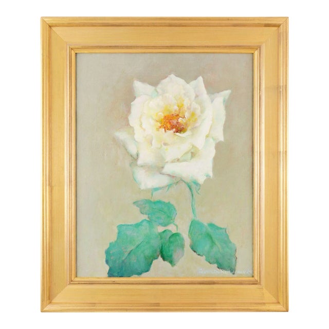 Botanical Specimen Rose by Dimitri Romanovski, C. 1950 For Sale