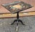 Wood 19th-Century Georgian Style Hand-Painted Tilt-Top Tray Tea Table For Sale - Image 7 of 8