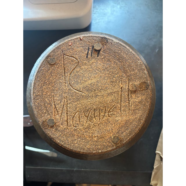1960s 1960s Robert Maxwell Signed Planter. Rare Shape For Sale - Image 5 of 5