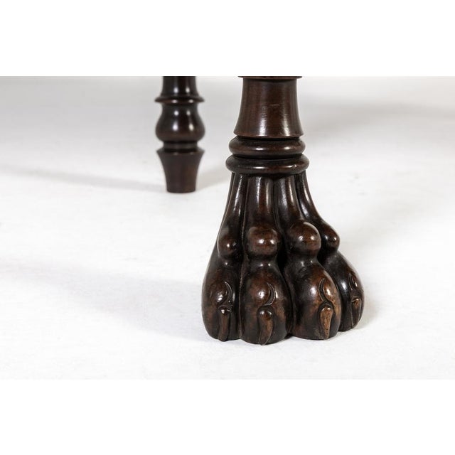 19th century english regency mahogany serving table an english regency period mahogany serving table with a raised back....