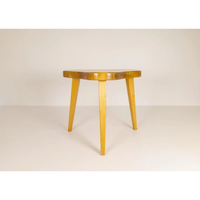 Scandinavien Modern Swedish Stool in Lacquered Birch, 1970s For Sale - Image 6 of 15