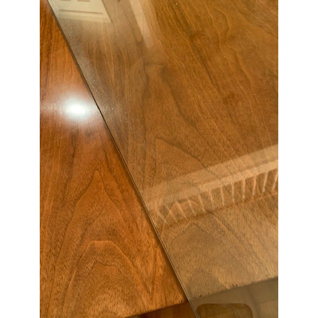 1950s 1950s Ramseur Mid Century Modern 5 Drawer Dresser W Glass Top For Sale - Image 5 of 18