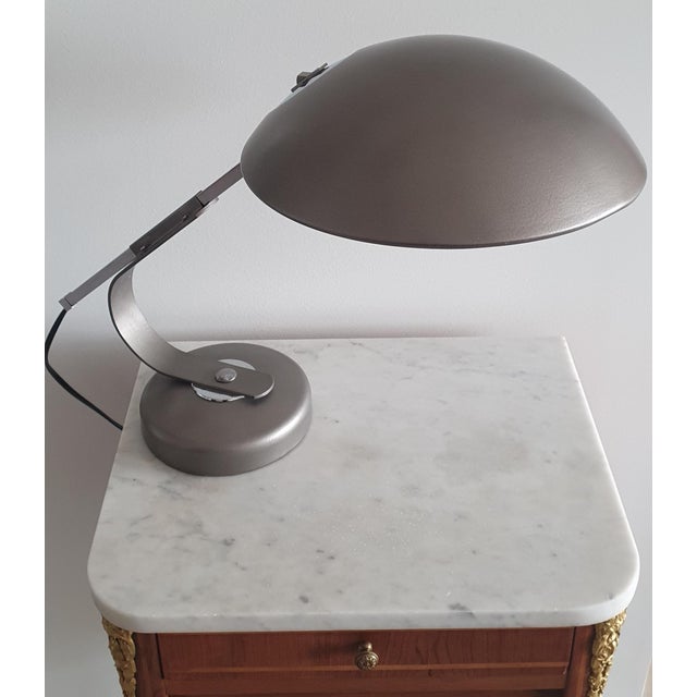 Modernist Industrial Lamp from Ferdinand Solere, 1950 For Sale - Image 12 of 18