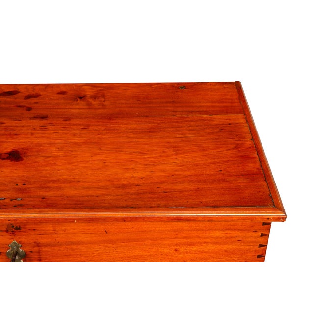 Brown 18th Century American Chippendale Walnut Blanket Chest Circa 1780s For Sale - Image 8 of 18