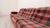 Modular Red Checkered Sofa, 1970s, Set of 4 For Sale - Image 9 of 13