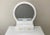Modern White Lacquered Lady Vanity Desk With Matching Bench For Sale - Image 4 of 12