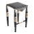 "Celebre" Bar Stool With Stainless Steel, Bronze and Tailor Made Leather For Sale