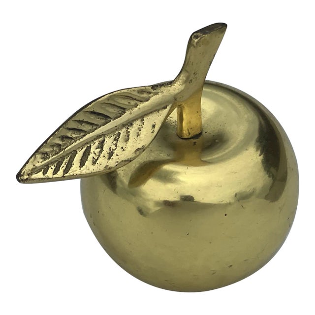 Brass Apple Bell For Sale