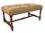 Baroque Flemish Baroque Walnut Bench For Sale - Image 3 of 11