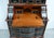 Wood Baroque Style Secretary in Nutwood, 1960s For Sale - Image 7 of 9