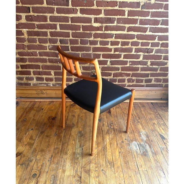 Wood Niels Moller Model 79 Mid Century Danish Modern Teak Dining Chair For Sale - Image 7 of 10