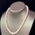 White Akoya Pearl Necklace 14k Gold Certified For Sale - Image 8 of 14