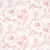 SAMPLE - Schumacher Toile De Fleurs Wallpaper In Pink For Sale
