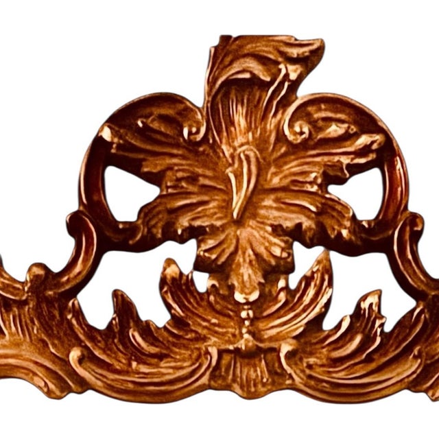 Rococo gilded carved fruitwood mirror from the midcentury. The mirror is entirely hand carved and in excellent condition....