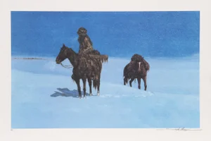 Dan Bodelson, Last Look, Lithograph