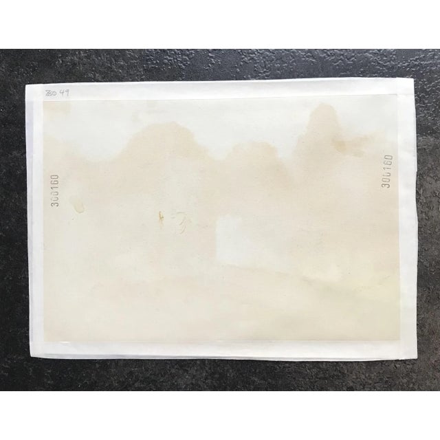 L.Berger, Müritz, 1942, Watercolor on Paper For Sale - Image 6 of 7