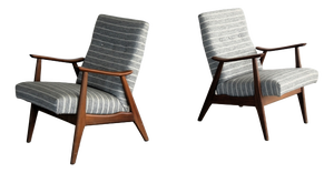 Vintage Armchairs, 1960s, Set of 2