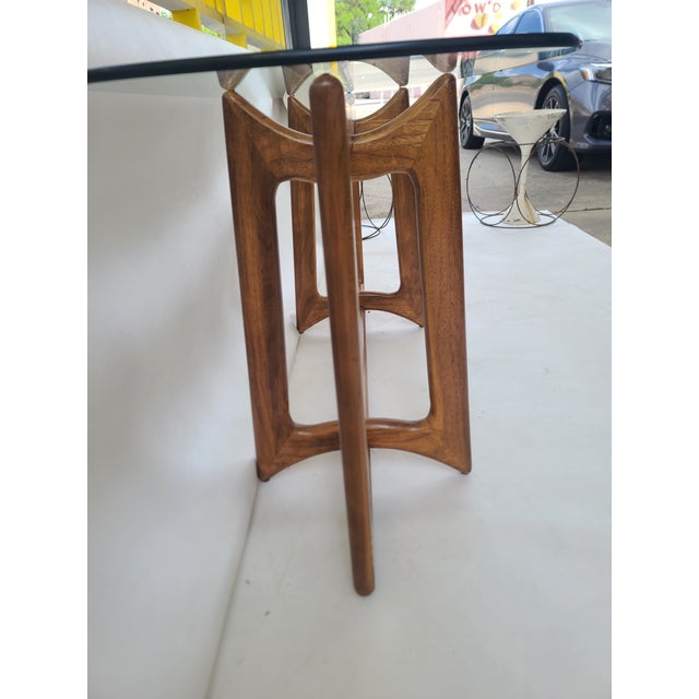 Adrian Pearsall Sculptural Walnut Console Table For Sale In San Antonio - Image 6 of 14