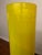James Mongrain Yellow Glass Tall Cylinder Vase For Sale - Image 4 of 12