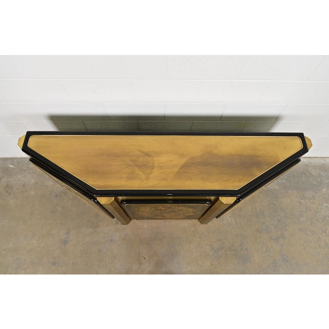 Bernhard Rohne for Mastercraft Acid Etched Brass "Tree of Life" Sideboard Credenza, 1970s For Sale - Image 11 of 15