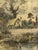 English Antique “A Gleam Before the Storm” Landscape Print After b.w. Leader, Framed For Sale - Image 3 of 7