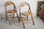 1980s Castiglioni Tric Folding Chairs by Achille and Pier Giacomo Castiglioni for Bernini, 1965, Set of 2 For Sale - Image 5 of 11