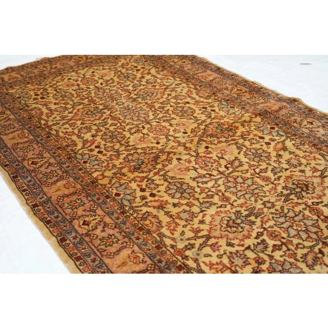 Brown Vintage Sivas Rug 3'7'' x 6'5'' For Sale - Image 8 of 12