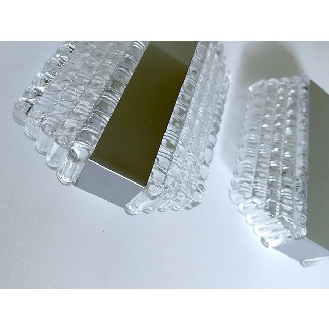 Vintage Glass Sconces from Kaiser, Set of 2 For Sale - Image 17 of 18