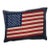 Early 20thc 48 Star Flag Hand Crochet Pillow For Sale