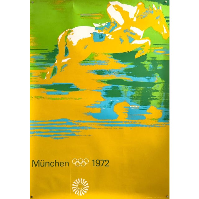 Modern Original Olympic Poster from Otl Aicher, 1972 For Sale - Image 3 of 9