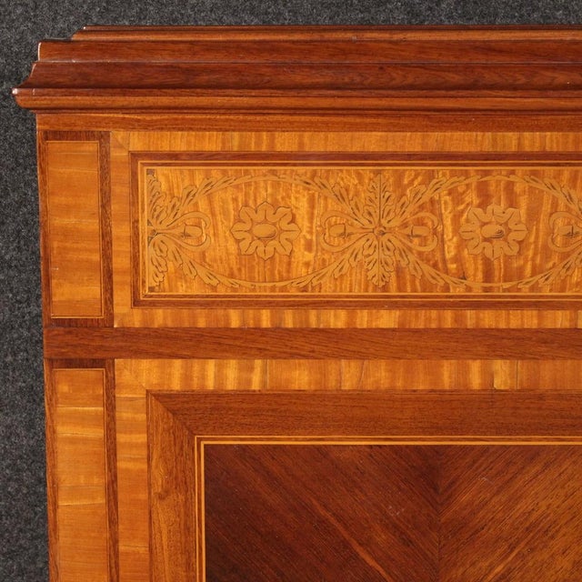 Vintage Italian Louis XVI Style Double Bed, 1950 For Sale - Image 11 of 13