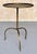 Spanish Iron Drinks Table With Dark Gold Patina For Sale - Image 4 of 13