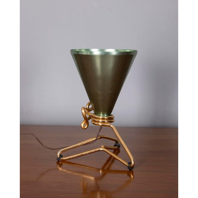 Vintage Table Lamp by Ettore Sottsass for Rinnovel, 1950s For Sale - Image 9 of 9