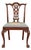Antique Chippendale Carved Mahogany Side Chair or Dining Chair, Circa 1860s For Sale