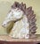 Mid -20th Century Terracotta Horse Head 19” W X 19”w X 8”d For Sale In Miami - Image 6 of 18
