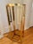 Deco Style Brass Pedestal Art Stand For Sale - Image 4 of 7