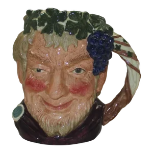 Bacchus D6499 Royal Doulton Character Jug 1958 Toby Jug